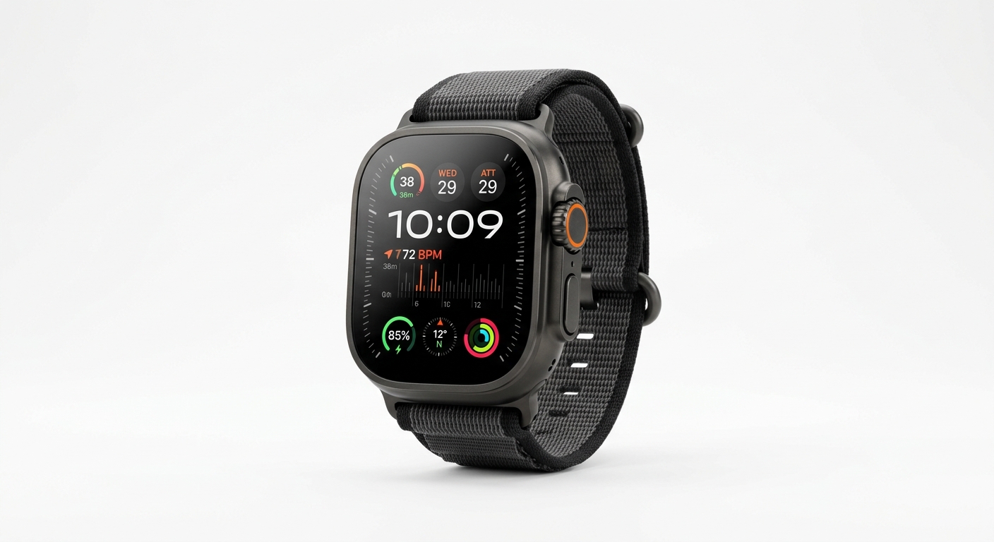 Apple Watch Ultra 4 49mm Titanium Black