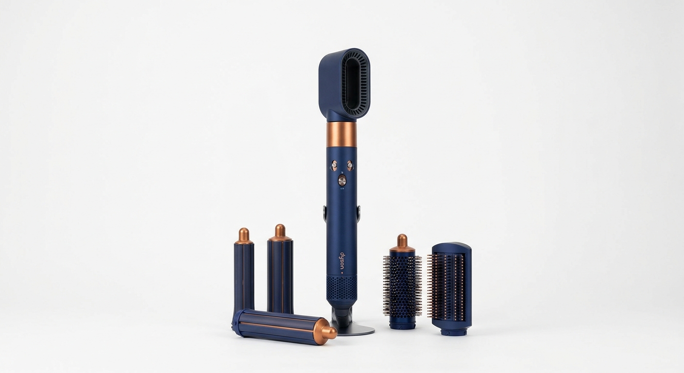Dyson Airwrap Complete Long Blue/Copper